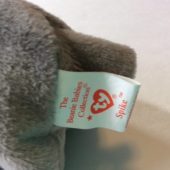1996 Spike Rhino Ty Beanie Baby VINTAGE RETIRED NWT - Picture 4 of 5
